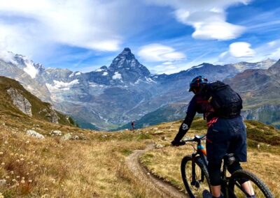 Trail Venture - Italië Aosta helibike - Matterhorn