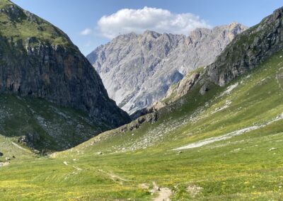 Trail Venture - Oostenrijk - Drielanden Huttentocht - Afdalen naar UinaSchlucht