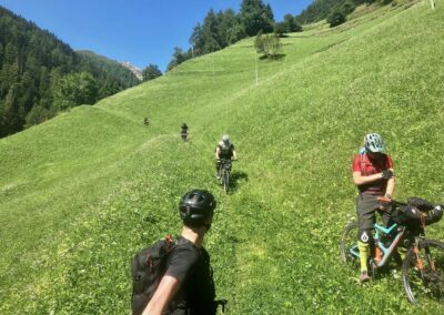 Trail Venture - Oostenrijk - Drielanden Huttentocht -Afdaling Stilfs