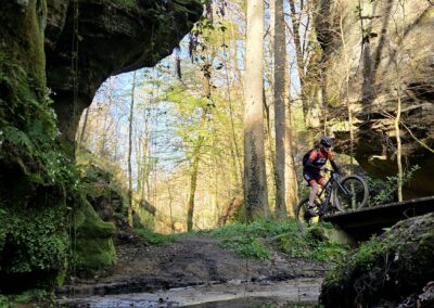 MTB weekend Luxemburg Mullerthal-trail